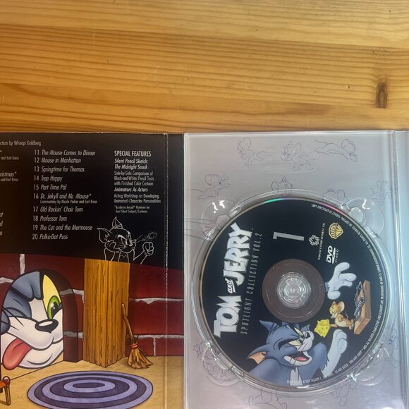 Tom and Jerry Spotlight Collection: Vol 2 (DVD, 2005, 2-Disc Set) Used Good -$10 - Picture 3 of 4